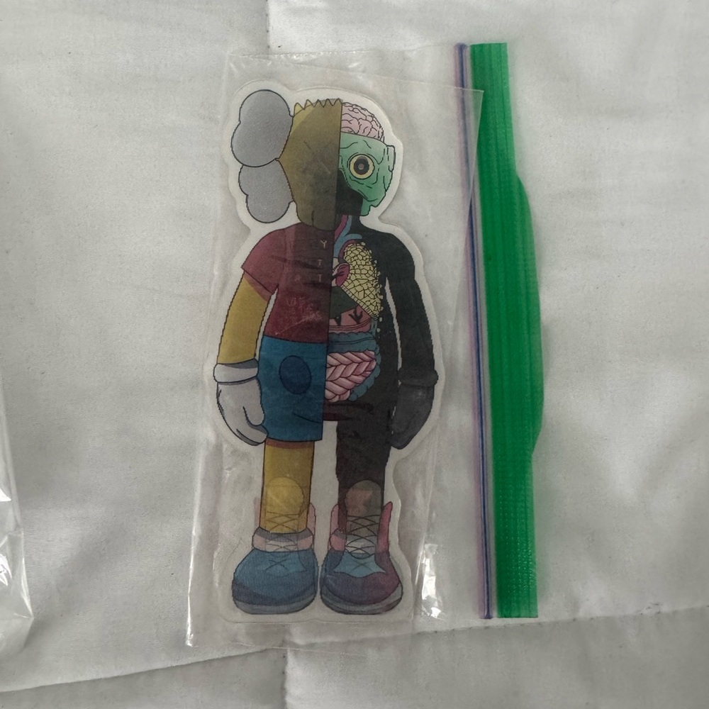 Colorful Split Character sticker